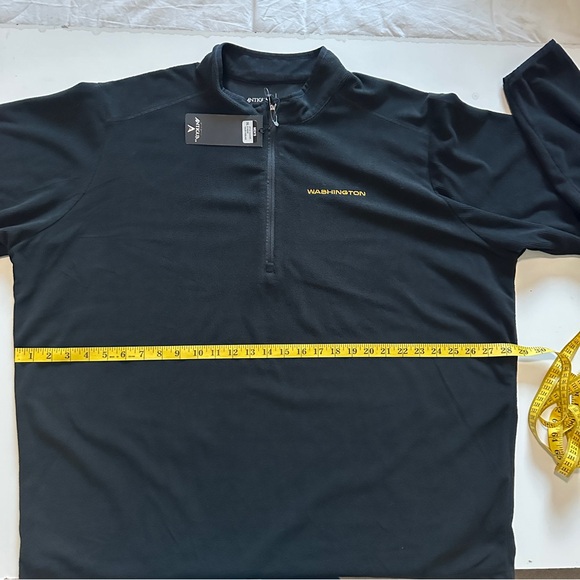 NFL ANTIGUA WASHINGTON FOOTBALL TEAM COMMANDERS NWT BLACK MENS PULLOVER 3XL - Picture 11 of 15